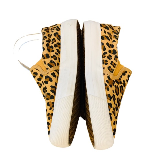 MUDD Leopard Print Platform Slip On Sneaker 8.5 - Picture 7 of 9